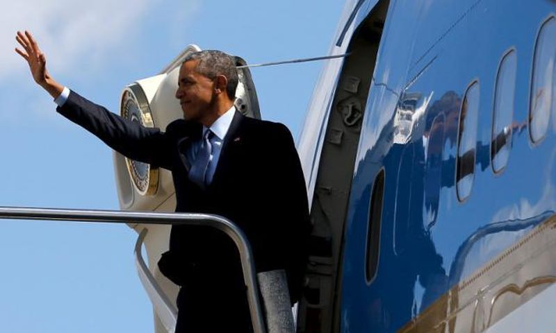 Obama arrives for summit amid extraordinary security