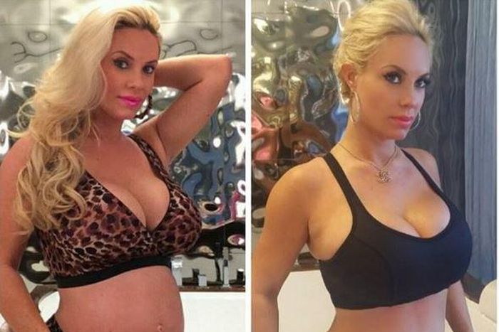 Coco Austin, baby bod and post baby bod