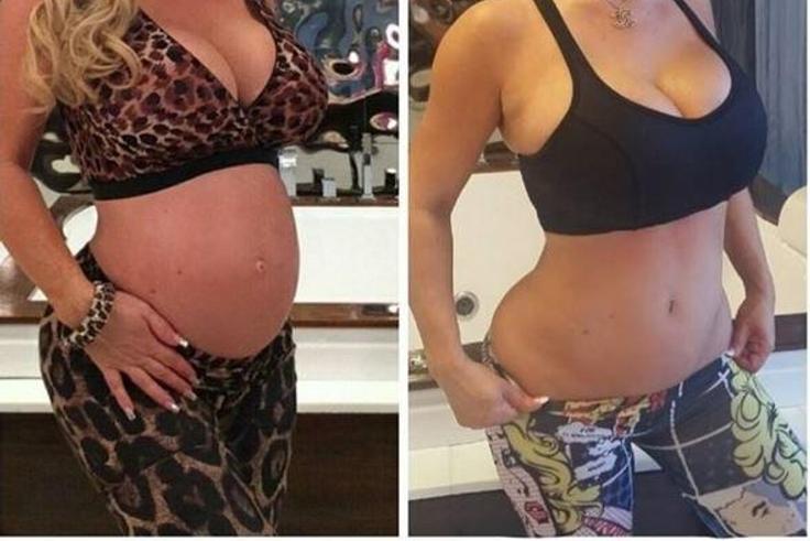 Coco Austin, baby bod and post baby bod