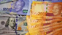 South African rand hit by student protest outside presidential offices