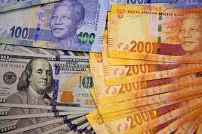 South African rand hit by student protest outside presidential offices