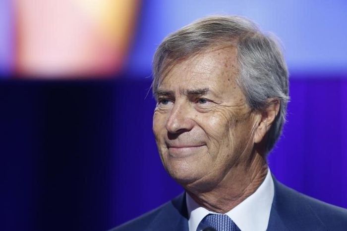 Vincent Bollore, chairman of Vivendi and largest shareholder, attends the company's shareholders meeting in Paris, April 17, 2015. REUTERS/Charles Platiau