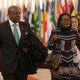 President Mahama is being accompanied by the First Lady, Mrs. Lordina Dramani Mahama