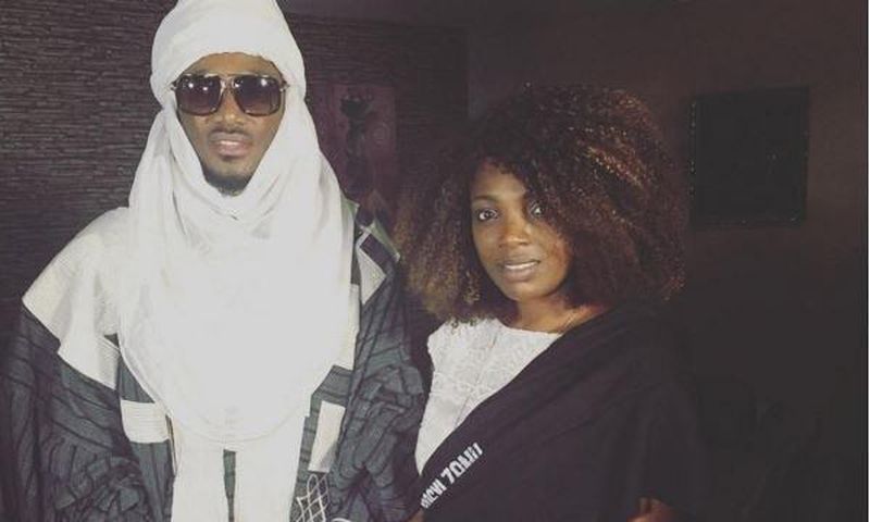 Annie and 2face Idibia