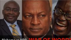 Mahama and Bawumia fight over 'incompetence'