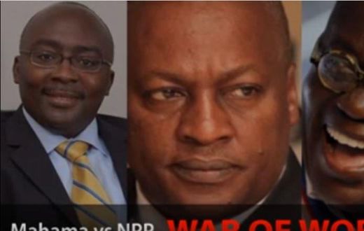 Mahama and Bawumia fight over 'incompetence'
