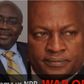 Mahama and Bawumia fight over 'incompetence'