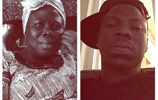 Stonebwoy and late mum