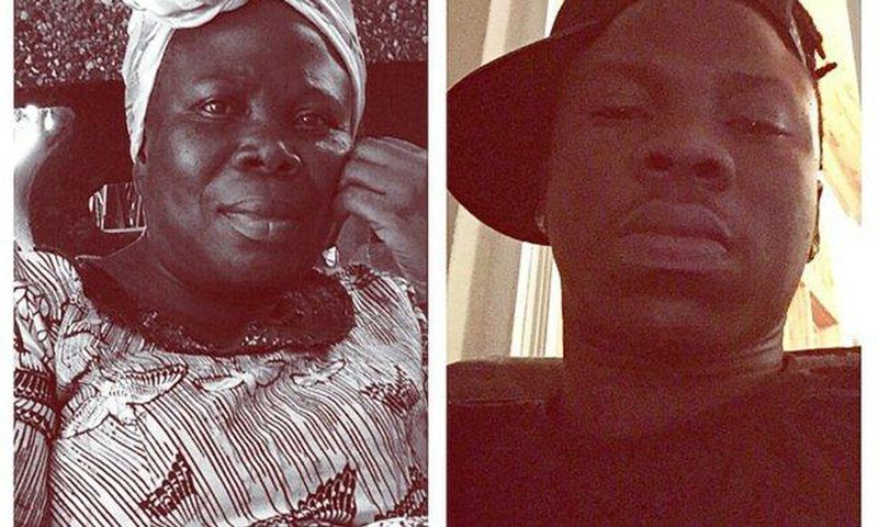 Stonebwoy and late mum