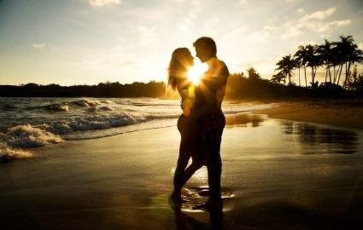 A couple in love