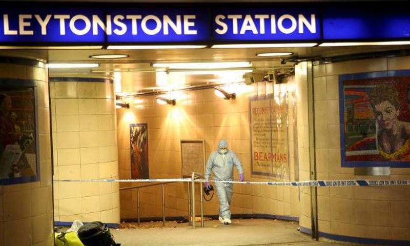 British police charge man over "terrorist incident" at metro station