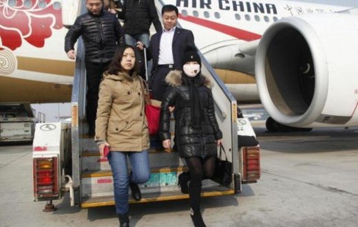 Chinese ex-government official, Huang Yuring returns to country after 13-years in U.S