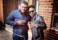[From left to right] Bulldog and Shatta Wale
