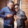 [From left to right] Bulldog and Shatta Wale