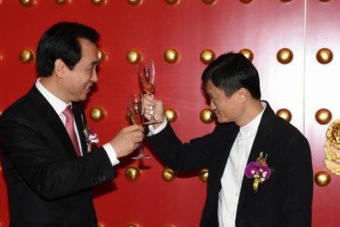 Billionaires Hui Kai-yan and Jack Ma cheer Guangzhou Evergrande's stock listing. Will they take their riches to the English Premier League?