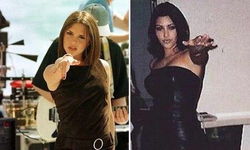 Victoria Beckham vs Kim Kardashian Spice Girls swag