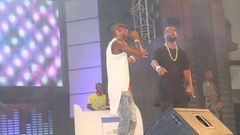 Shatta Wale and Sarkodie performing at Ghana Meets Naija mega concert