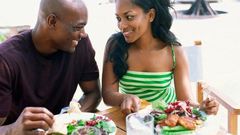 Couple on a date