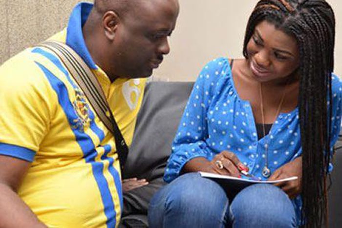 Becca and former manager Kiki Benson