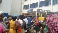 Palm oil truck drivers submit products for testing