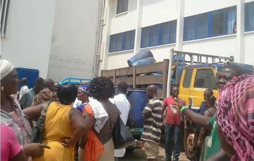 Palm oil truck drivers submit products for testing