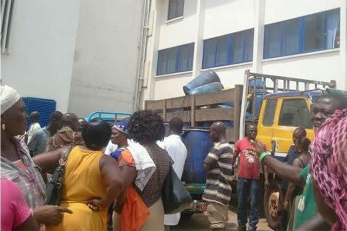 Palm oil truck drivers submit products for testing