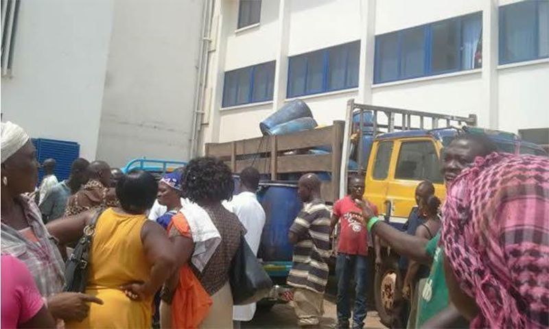 Palm oil truck drivers submit products for testing