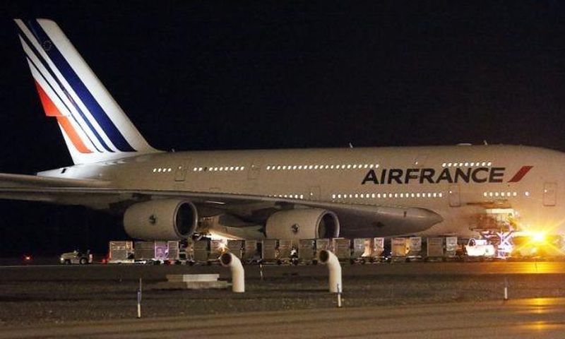 Two Air France flights from U.S. diverted by bomb threats
