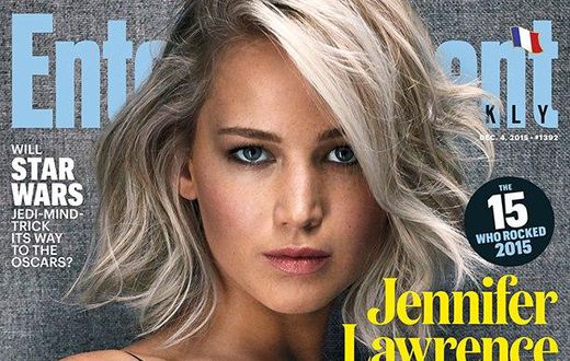 Jennifer Lawrence covers Entertainment Weekly