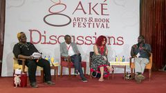 Writing Our Way Out: Social Inequality in Africa" with Egyptian writer Mona Elthawy, Political scientist Jibrin Ibrahim, Ugandan writer Dilman Dila and South African author Siphiwo Mahala.