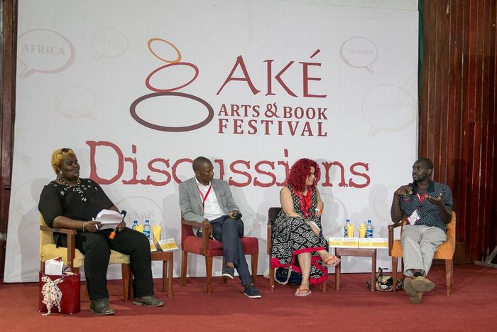 Writing Our Way Out: Social Inequality in Africa" with Egyptian writer Mona Elthawy, Political scientist Jibrin Ibrahim, Ugandan writer Dilman Dila and South African author Siphiwo Mahala.