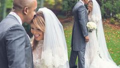 32-yr-old Piper who said 'I do' in the presence of family and close friends, revealed that marrying Sutton has been one of the best days of her life, second only to the birth of their 19-month-old daughter, Belle