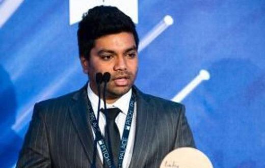 Malav Sanghavi bags the third prize for Babylifebox at the Pitch@Palace competition held at St Jame's Palace in London.