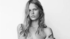 Anna Ewers for Mario Testino's 'Towel Series'