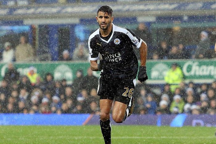 Riyad Mahrez scored a brace as Leicester City beat Everton