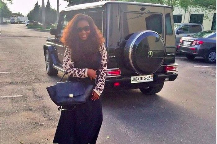 Jackie Appiah releases Mercedes G-Wagon