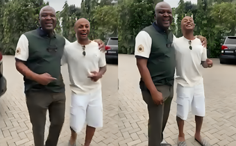 Ibrahim Mahama will triple my money - Dede Ayew shares after meeting him (Video)