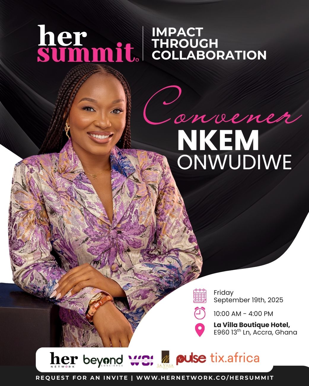Her Network Expands Her Summit to Accra, Focusing on Impact Through Collaboration