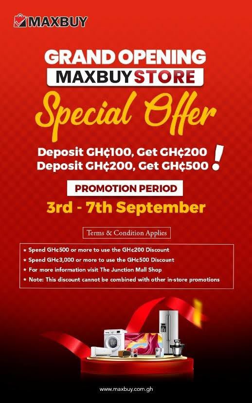 Maxbuy Expands with a Grand Opening at Junction Mall!
