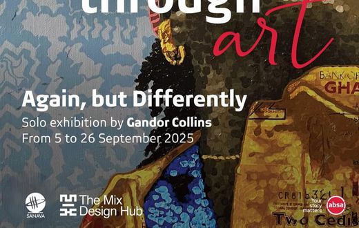 Absa and L’Atelier Ambassador Gandor Collins Unveil Solo Exhibition in Ghana