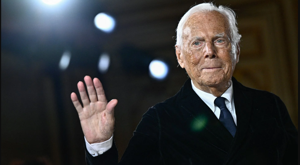 Italian fashion designer Giorgio Armani dies aged 91
