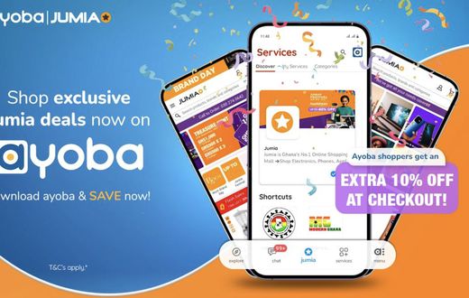 Ayoba partners with Jumia in Ghana to bring exclusive deals to thousands of users