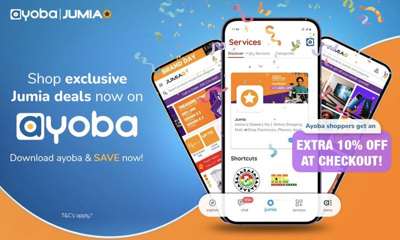 Ayoba partners with Jumia in Ghana to bring exclusive deals to thousands of users