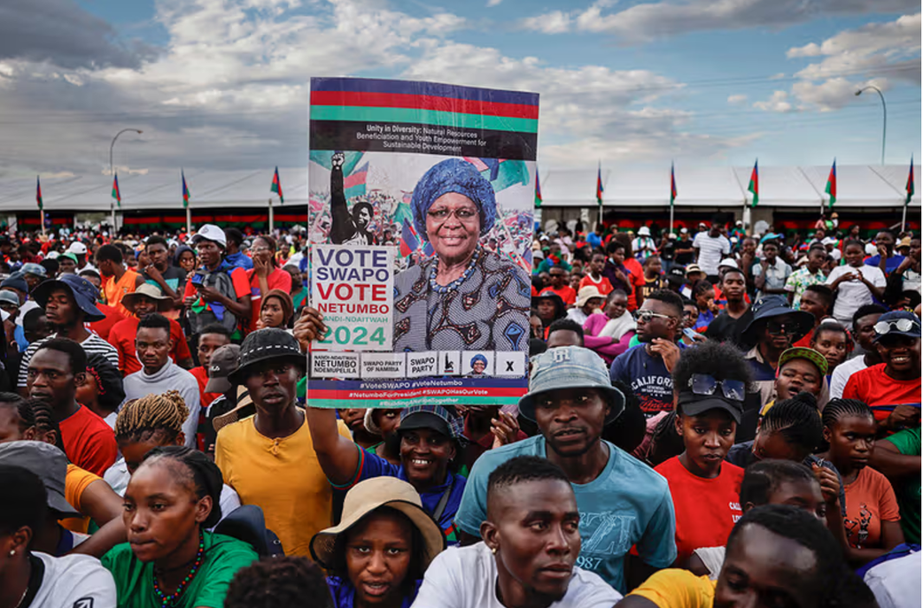 Netumbo Nandi-Ndaitwah makes history as Namibia's first female president