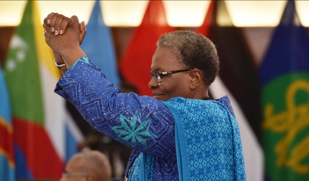Netumbo Nandi-Ndaitwah makes history as Namibia's first female president