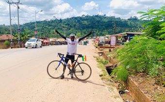James Kumbeni: Cyclist reveals plans to ride from Ghana to Morocco