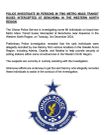 Police confirm arrest of 88 persons allegedly recruited for 2024 Election security