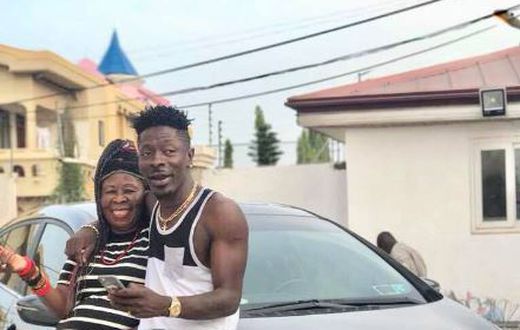 Shatta  Wale and mom