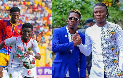 GPL players and STonebwoy together with Shatta Wale