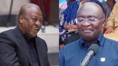John Dramani Mahama and Dr Mahamudu Bawumia